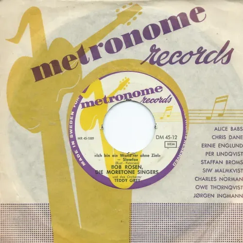 Rosen Bob & Moretone Singers - Ich bin ein Wand'rer ohne Ziel (FLC)