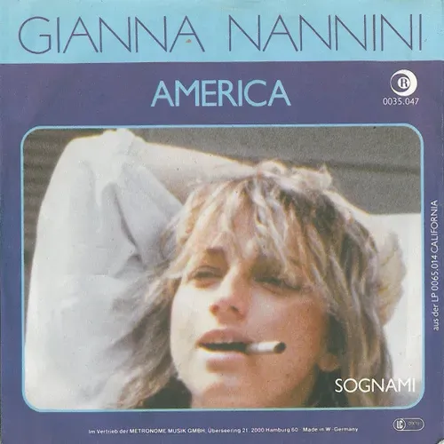 Nannini Gianna - America (nur Cover)