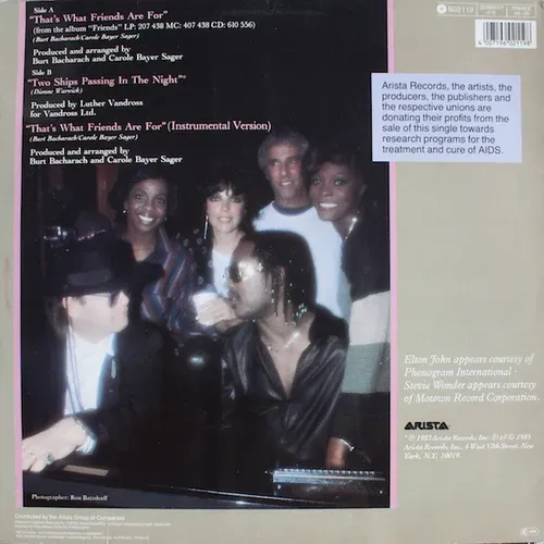 Warwick Dionne & Friends - That's what friends are for (Maxi-Single) – Bild 2