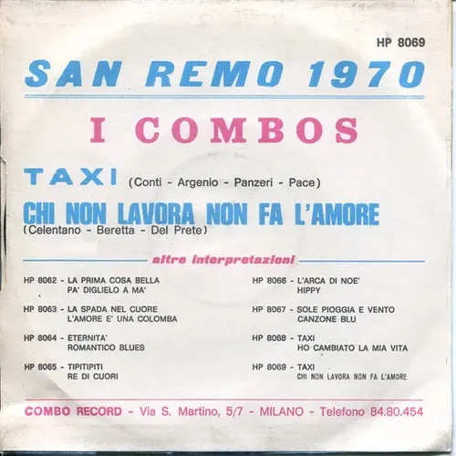 Combos - Taxi (nur Cover-IT) – Bild 2