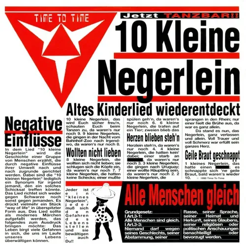 Time to Time - 10 kleine Negerlein (nur Cover)