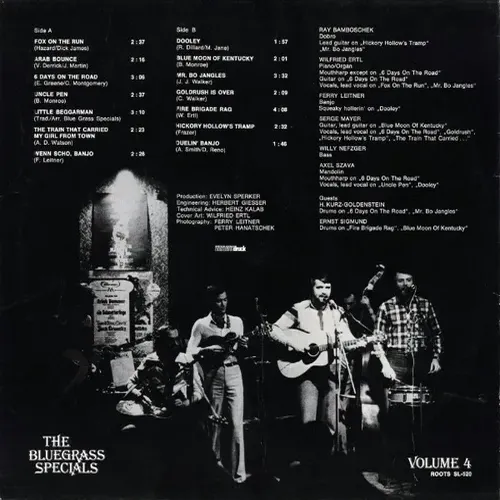 Bluegrass Specials - Volume 4 (LP-AT) – Bild 2