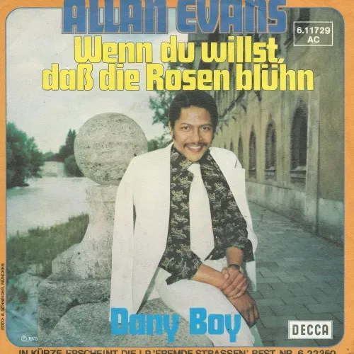 Evans Allan - Wenn du willst, dass die Rosen blühn (nur Cover)