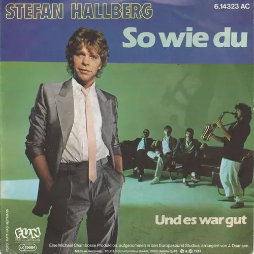 Hallberg Stefan - So wie du