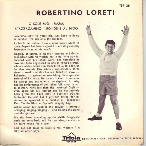 Robertino - Wiegenlied (EP) – Bild 2