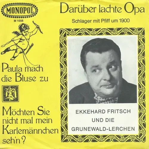 Fritsch Ekkehard - Darüber lachte Opa (nur Cover)