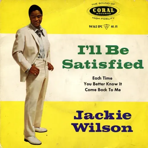 Wilson Jackie - I'll be satisfied (nur Coverdeckblatt)