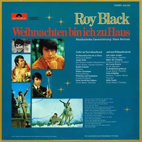 Black Roy - Weihnachten bin ich zu Haus (LP) – Bild 2