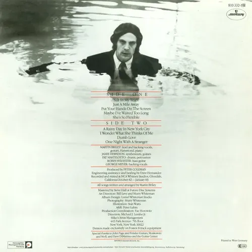 Briley Martin - One night with a stranger (LP) – Bild 2
