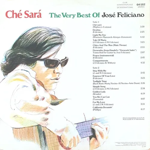 Feliciano Jose - The very best of Jose Feliciano (LP) (Club Sonderauflage) – Bild 2