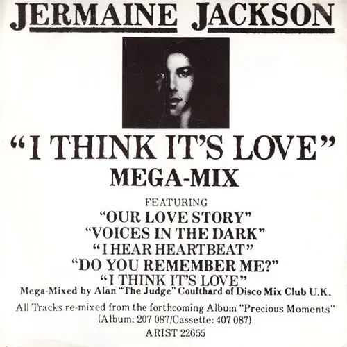 Jackson Jermaine - I think it's love (Maxi-Single-UK)