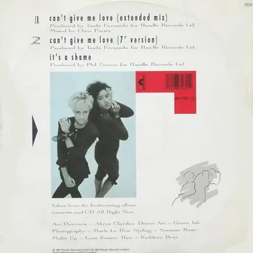 Pepsi & Shirlie - Can't give me love (Maxi-Single) – Bild 2