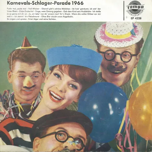 Tempo EP Nr. 4228 - Karnevals-Schlager-Parade 1966