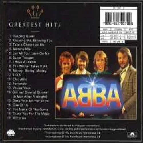 Abba - Gold (CD) – Bild 2