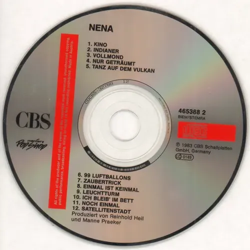 Nena - Nena (CD - Memory Pop Shop) – Bild 3