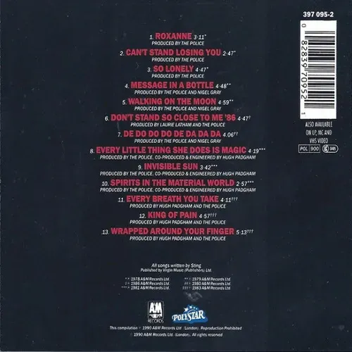 Police - The greatest Hits (CD) – Bild 2