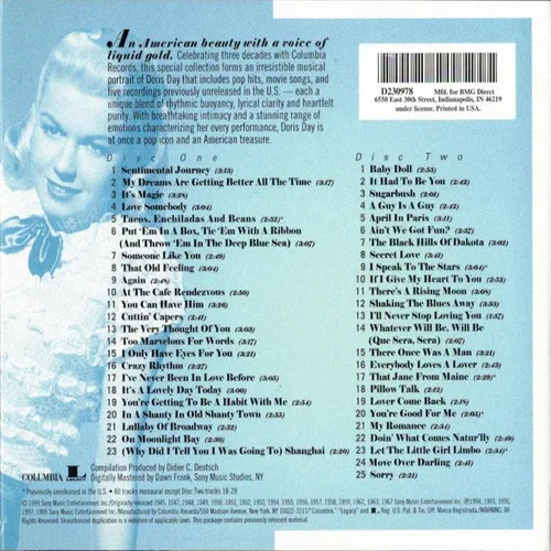 Day Doris - Golden Girl (Doppel-CD) – Bild 2