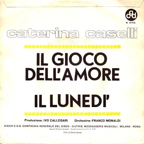 Caselli Caterina - Il gioco dell'amore (IT) – Bild 2