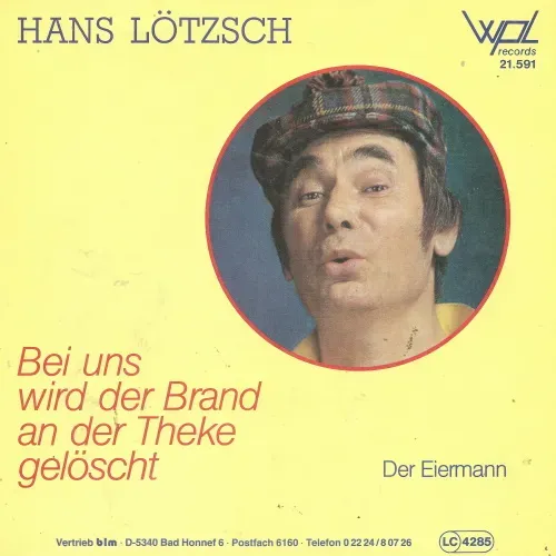 Lötzsch Hans - Bei uns wird der Brand an der Theke gelöscht (nur Cover)