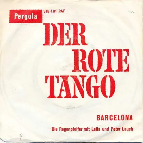 Regenpfeifer mit Laila  und Peter Lauch - Der rote Tango
