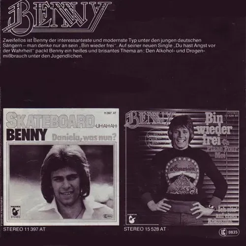Benny - Zufrieden mit mir (nur Cover) – Bild 2