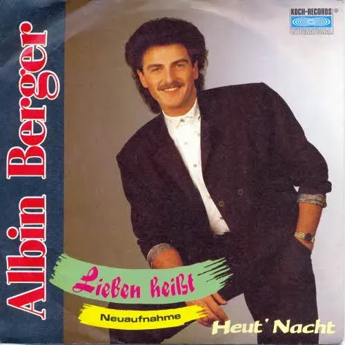 Berger Albin - Lieben heisst (nur Cover-AT)