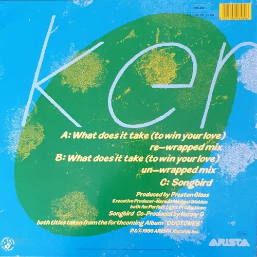 G Kenny - What does it take (To wind your love) (Maxi-Single) – Bild 2