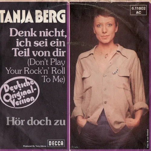 Berg Tanja - Denk nicht, ich sei ein Teil von dir (nur Cover)