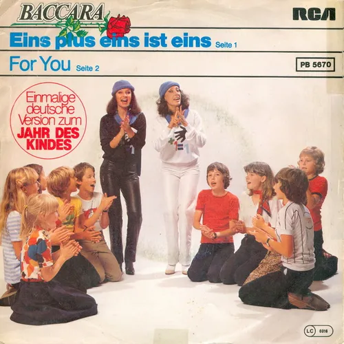 Baccara - Eins plus eins ist eins (nur Cover)