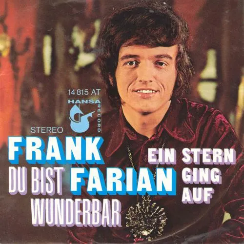Farian Frank - Du bist wunderbar (nur Cover)