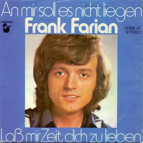 Farian Frank - An mir soll es nicht liegen (nur Cover)