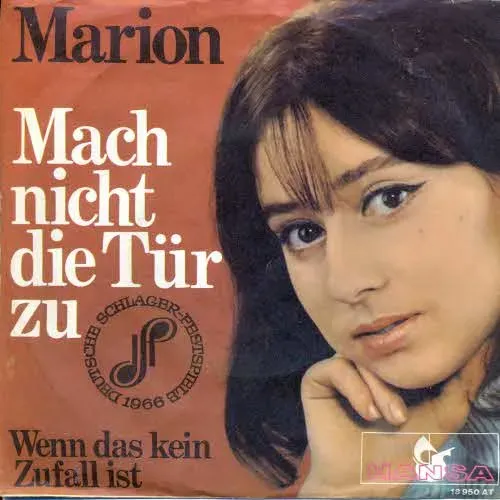 Marion - Mach nicht die Tür zu (nur Cover)