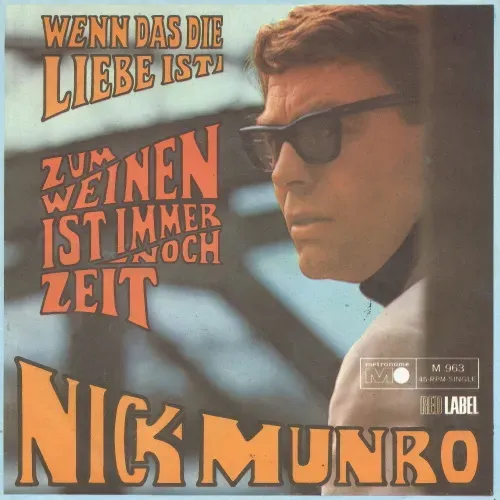 Munro Nick - Zum Weinen ist immer noch Zeit (nur Cover)