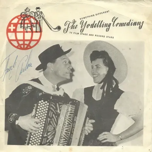 Yodelling Comedians - Freddy's Swiss Musical Menu (EP-CH+Autogramm)