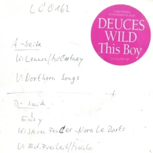 Deuces Wild - This boy (Limited Edition - White Label)