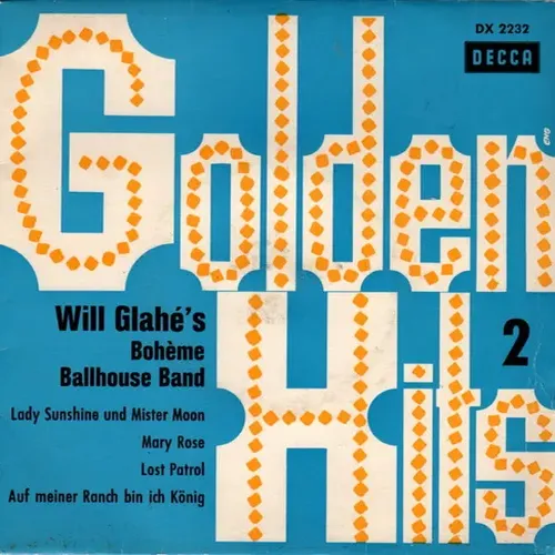 Glahe Will Boheme Ballhouse Band - Golden Hits-Nr.2 (EP)