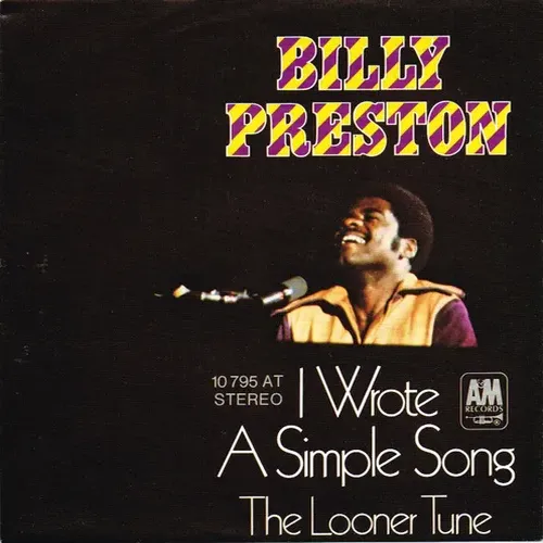 Preston Billy - I wrote a simple song