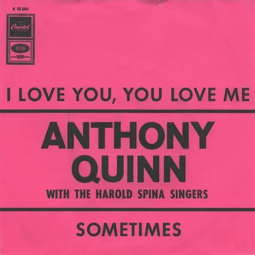 Quinn Anthony & Harold Spina Singers - I love you, you love me (nur Cover)