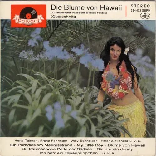 Various Artists - Die Blume von Hawaii (EP)