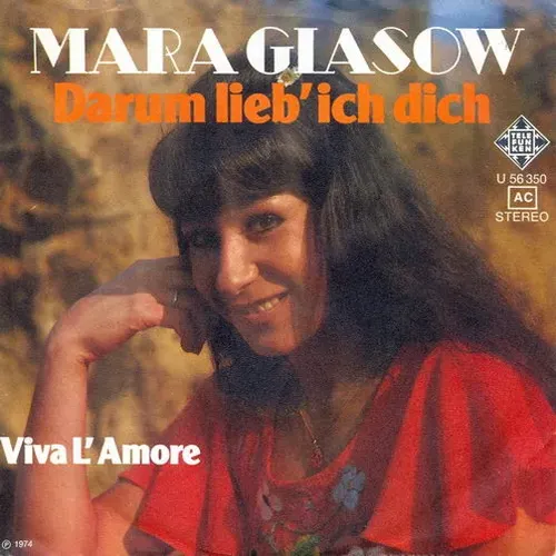 Glasow Mara - Darum lieb' ich dich (weisse Promo)