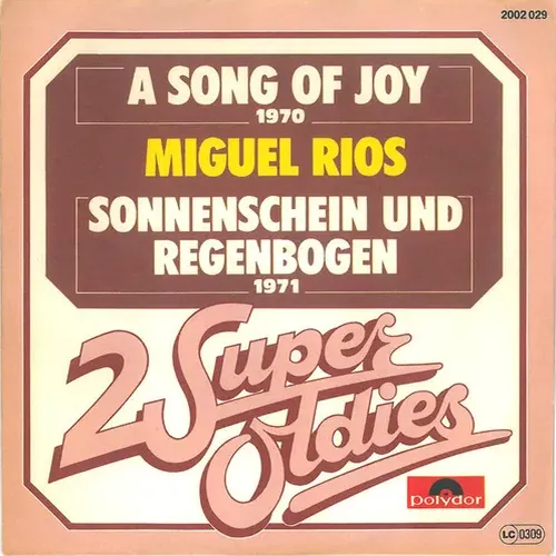 Rios Miguel - A song of joy  (2 Super Oldies)