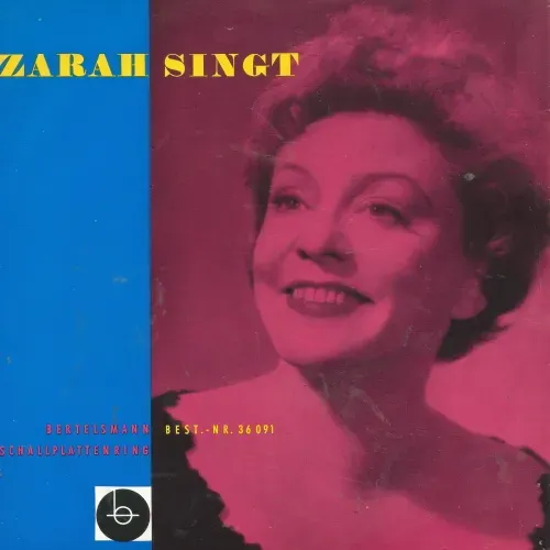 Leander Zarah - Zarah singt (EP) (Bertelsmann)