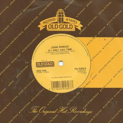 Rowles John & Leapy Lee - If I only had time (FLC-UK) (Old Gold)