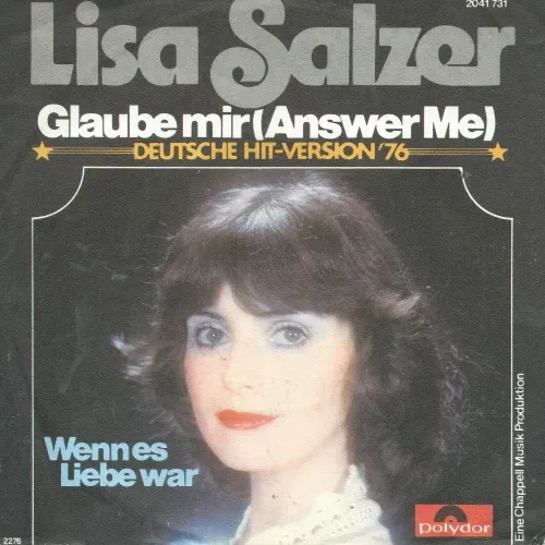 Salzer Lisa - Glaube mir (nur Cover)