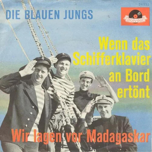 Blauen Jungs - Wenn das Schifferklavier an Bord ertönt (nur Cover)