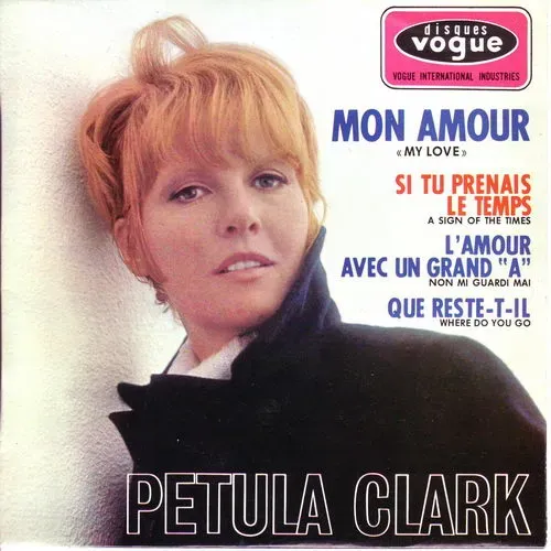 Clark Petula - Mon amour (EP-FR)