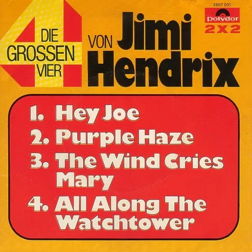 Hendrix Jimi - Die grossen Vier (2x2)