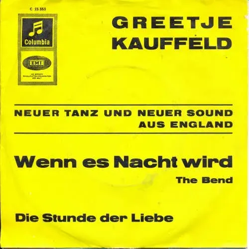 Kauffeld Greetje - Wenn es Nacht wird