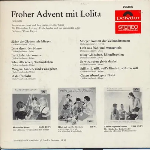 Lolita - Froher Advent mit Lolita (EP) – Bild 2