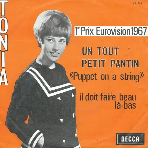 Tonia - Un tout petit pantin (belg. Pressung)
